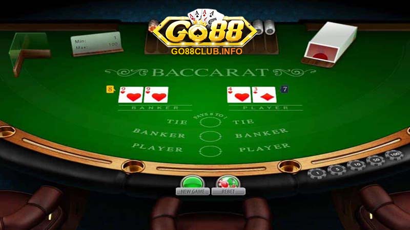 Cách chơi Baccarat chi tiết cho người mới