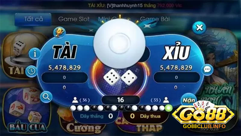 Khái niệm tài xỉu