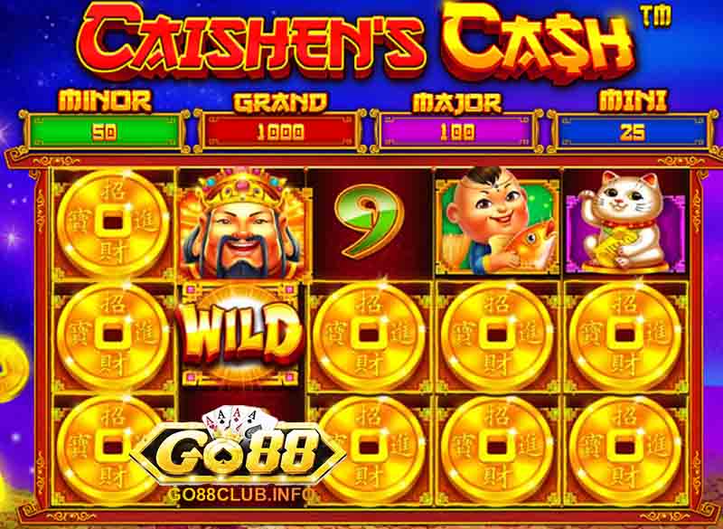 jackpot tiền của Caishen